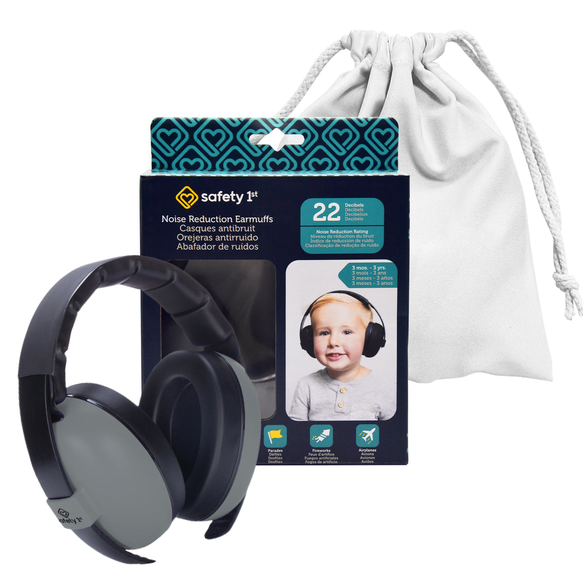 Noise Reduction Earmuffs – Safety 1st - Main Image