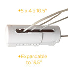 Power Strip Cover - dimensions