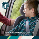 EverSlim 4-in-1 Convertible Car Seat - meets federal side impact standard