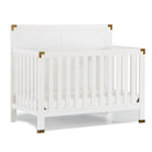Baby Relax Miles 5-in-1 Convertible Crib - white