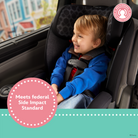 Disney Baby EverSlim 4-in-1 Convertible Car Seat - meets federal side impact standard