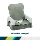 Deluxe 5-in-1 Sit, Snack & Go Convertible Booster Seat - wipeable seat pad