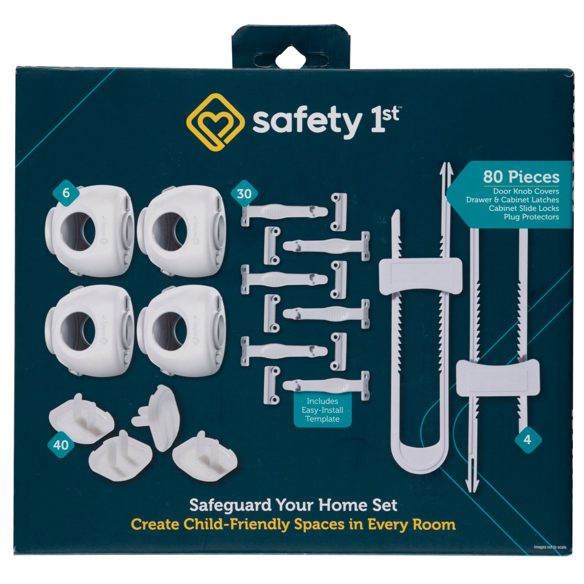Safety 1st Home Safeguarding Set (80 Piece)