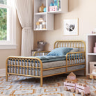 Little Seeds Monarch Hill Ivy Metal Toddler Bed - gold