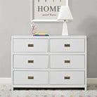 Baby Relax Miles 6-Drawer Dresser - white