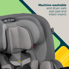 EverSlim 4-in-1 Convertible Car Seat - machine-washable and dryer-safe seat pad and infant inserts