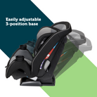 TriFit All-in-One Convertible Car Seat - easily adjustable 3-position base