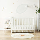 Baby Relax Ema 3-in-1 Convertible Crib & Changer Combo - white
