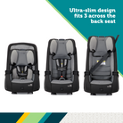 TriFit All-in-One Convertible Car Seat - Ultra-slim design fits 3 across the back seat