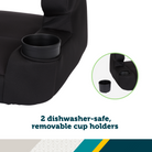 Comfort Ride™ Lite Booster Car Seat - 2 dishwasher-safe, removable cup holders