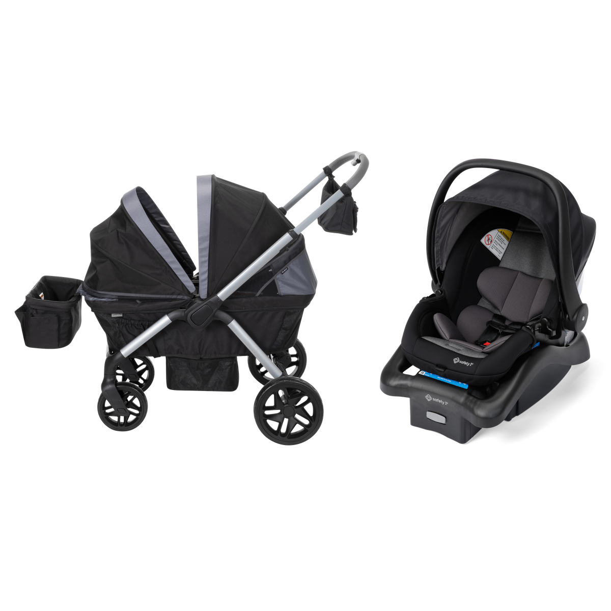 car seat & stroller in one Summit Wagon Stroller with onBoard FLX Infant Car Seat
