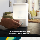 Easy-Fill Cool Mist Humidifier - adjustable knob for variable mist control
