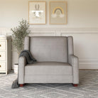 Baby Relax Hadley Upholstered Double Rocker Chair - Taupe