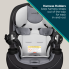 Grow and Go™ All-in-One Convertible Car Seat - harness holders keep harness straps out of the way for easy in-and-out