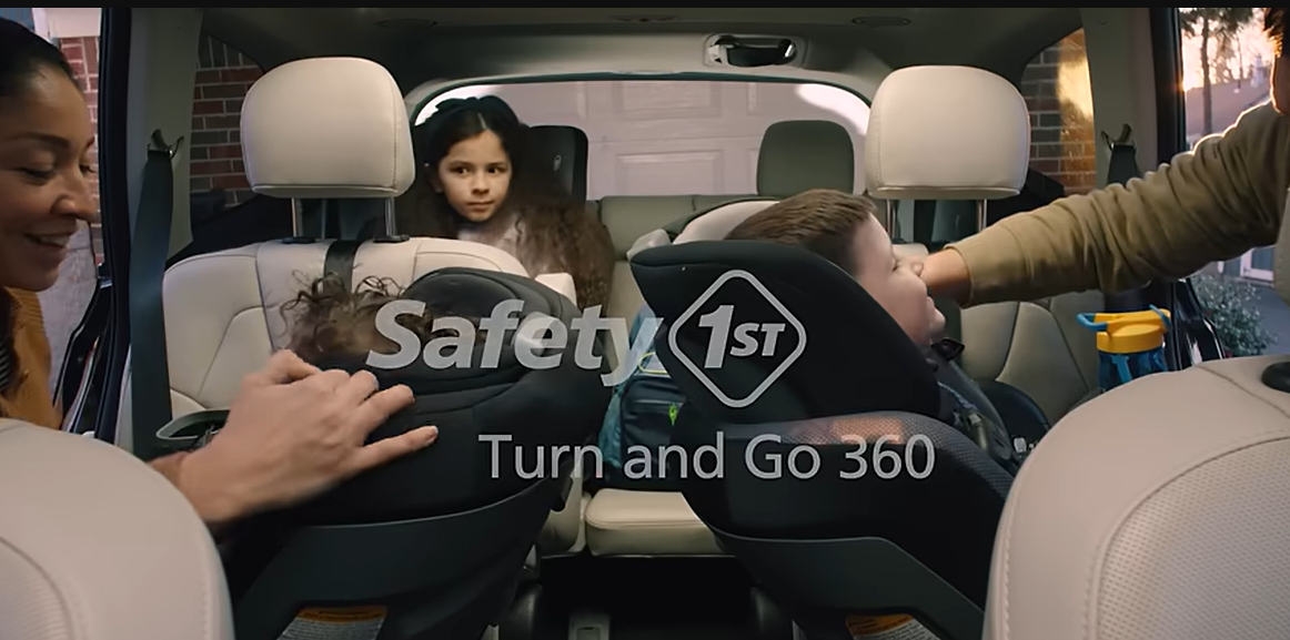 Turn and Go 360 Rotating All-in-One Convertible Car Seat Features