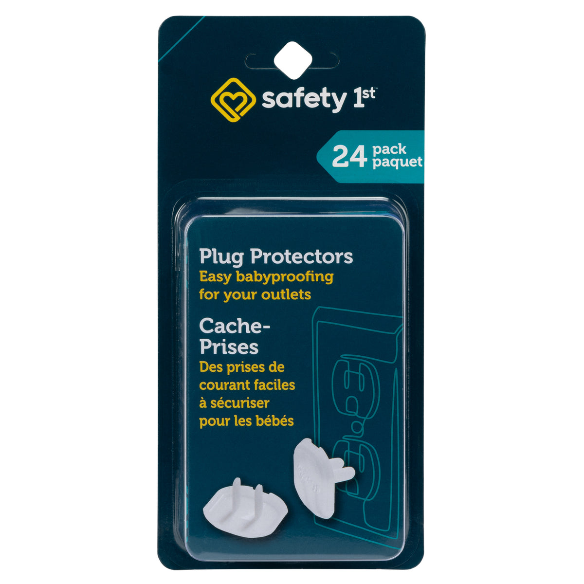 Safety 1st Plug Protectors - 24 Pack
