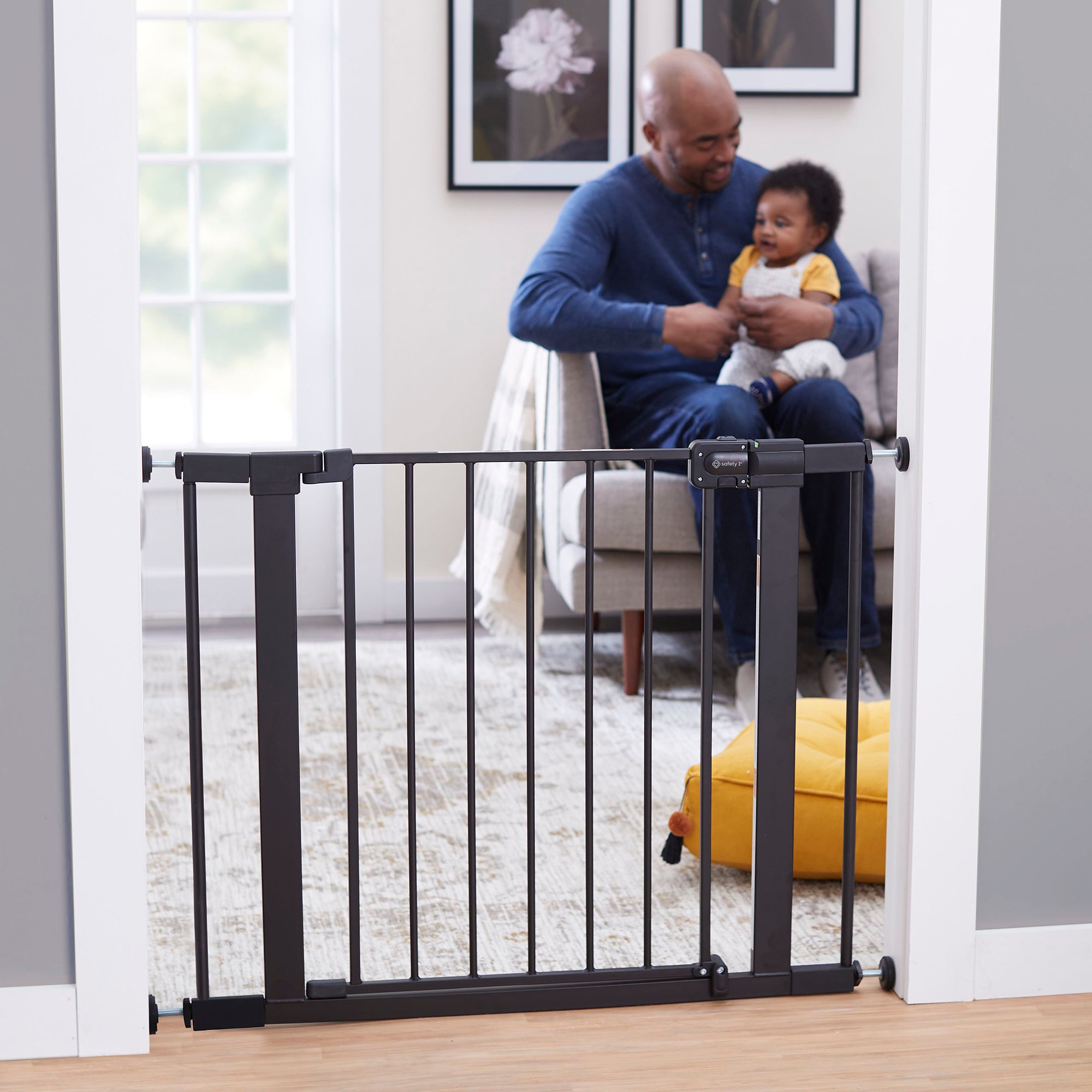 Sliding Baby Wooden Gate Making A Baby Gate Regalo Heritage Home
