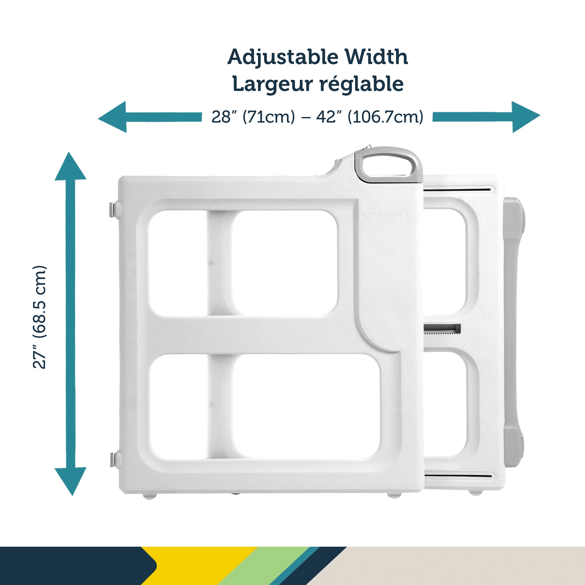 Safety 1st Perfect Fit Dual-Mode Gate - Main Image