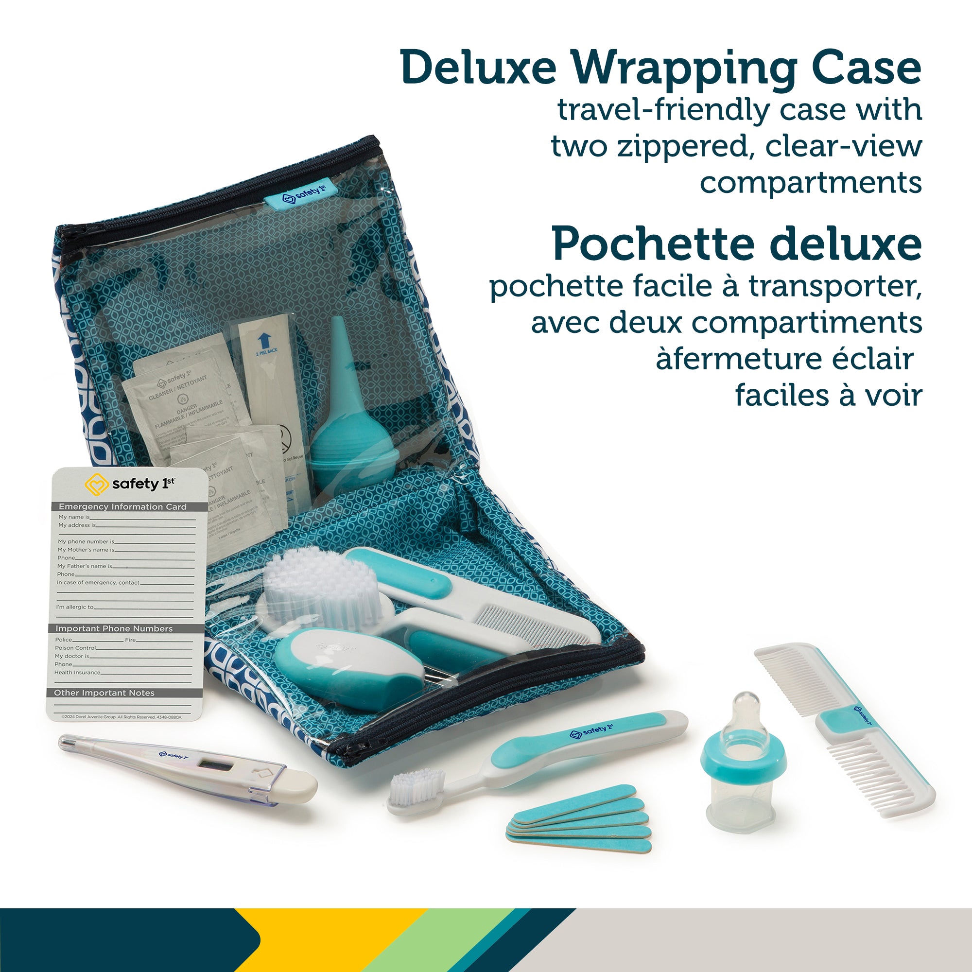 リラクゼーショングッズ TESCOM HAND CARE Raffle Safety 1st Deluxe Healthcare & Grooming Kit