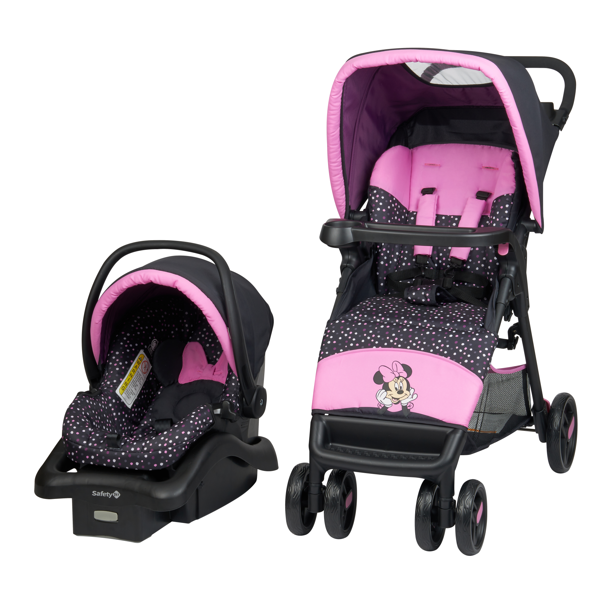 Disney Baby Simple Fold™ LX Travel System - Minnie Dot Party