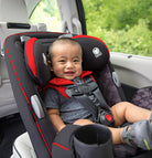 Disney Baby Grow and Go™ All-in-One Convertible Car Seat - baby smiling in car seat