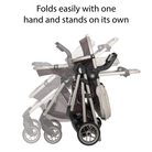 Deluxe Grow and Go™ Flex 8-in-1 Travel System - folds easily with one hand and stands on its own