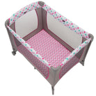 Disney Baby Sweet Wonder Play Yard - Minnie Dot Fun - bird's eye view