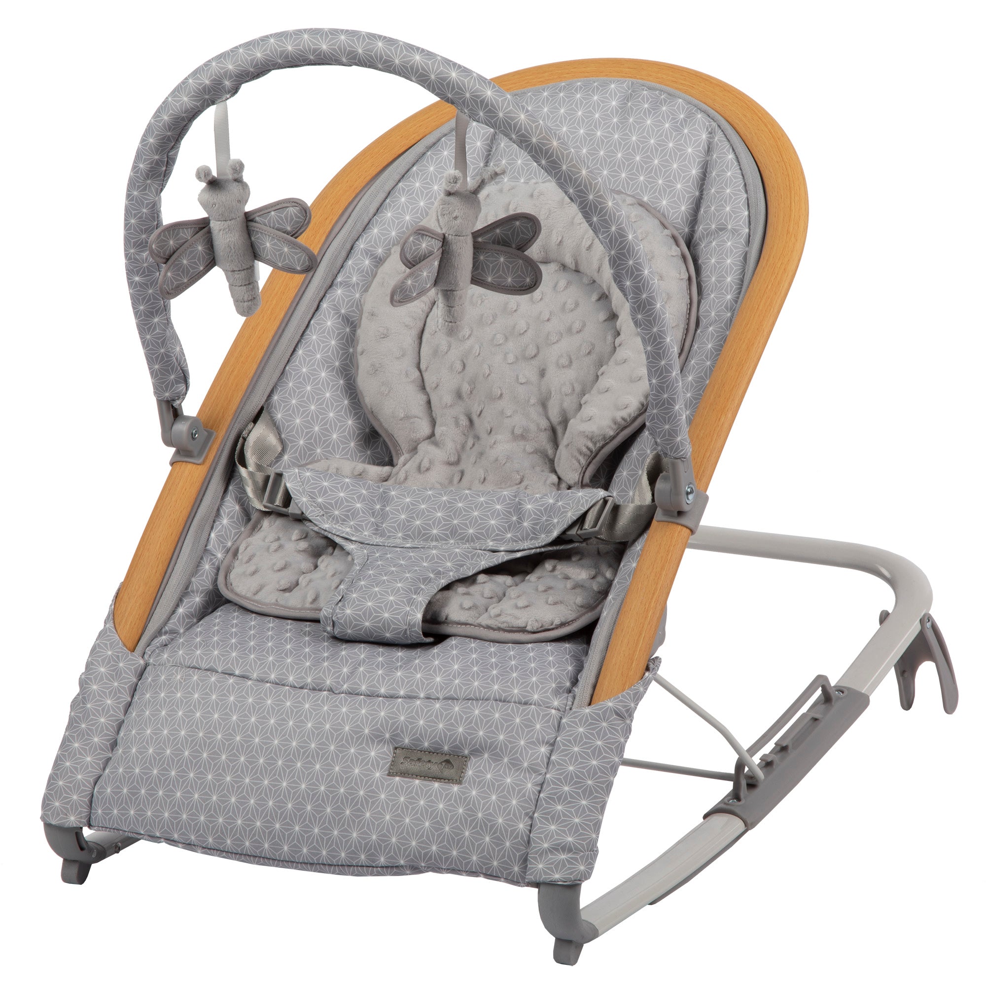 Grey fisher price rocker online