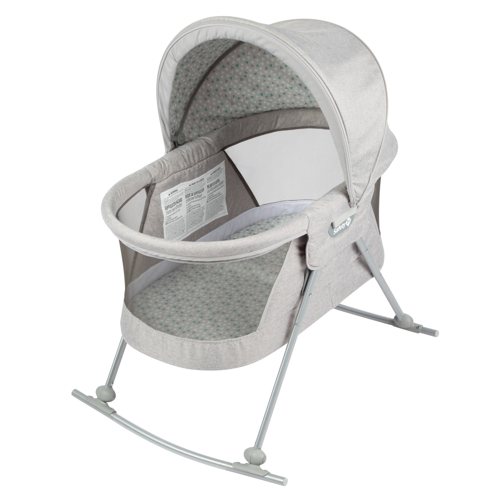 Nap and Go Rocking Bassinet - Trinity