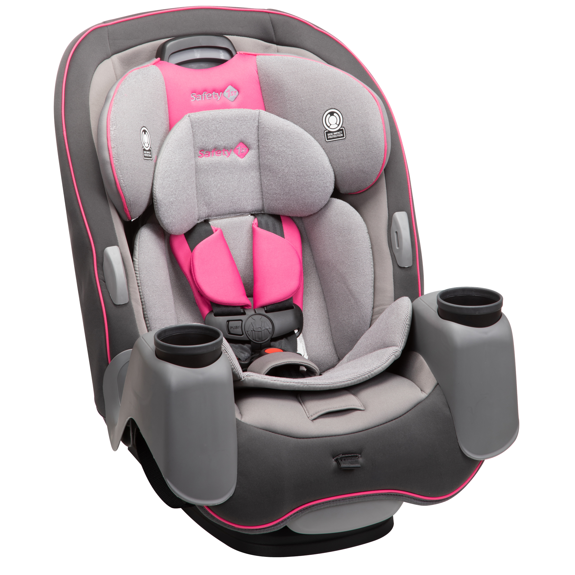 Crosstown DLX Convertible Car Seat - Cabaret - 45 degree angle view of right side