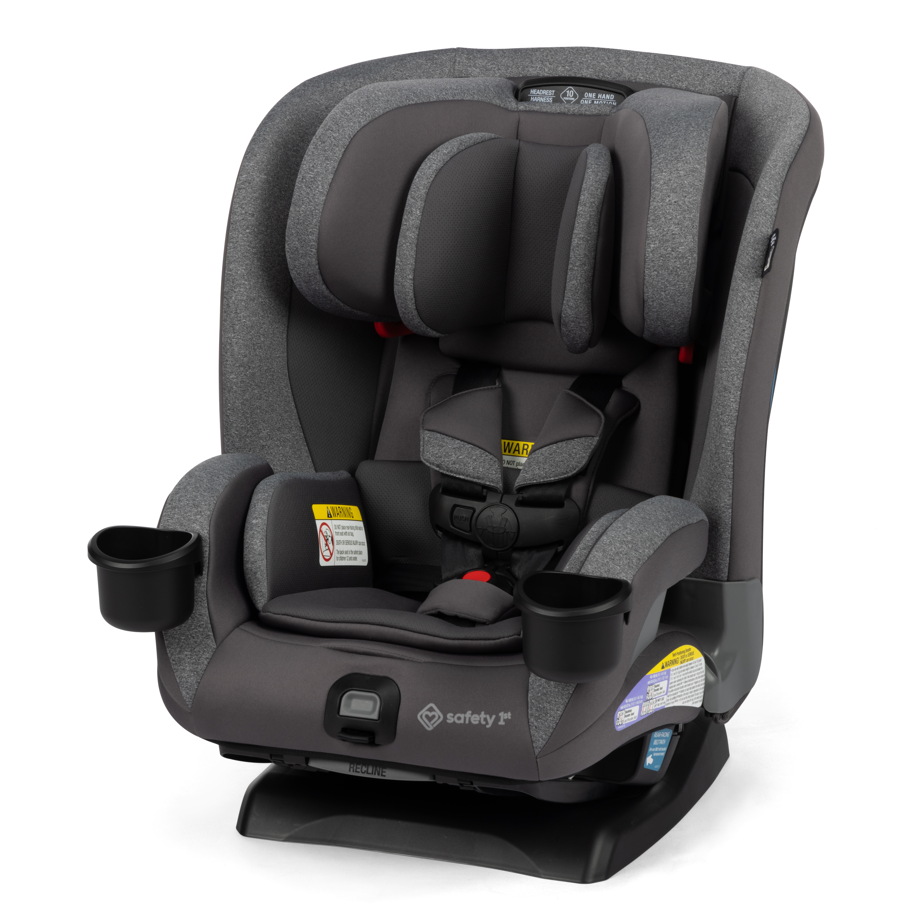 Safety 1st SlimRide 4-in-1 Convertible Car Seat Grey All Day