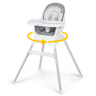 Grow and Go™ All-In-One Rotating High Chair - Soft Ash