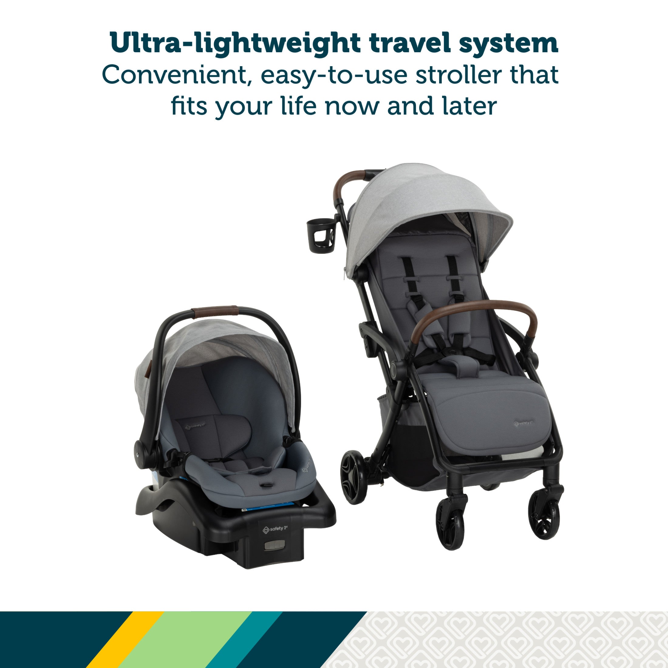 Safety 1st Foldtastic Self-Folding Travel System