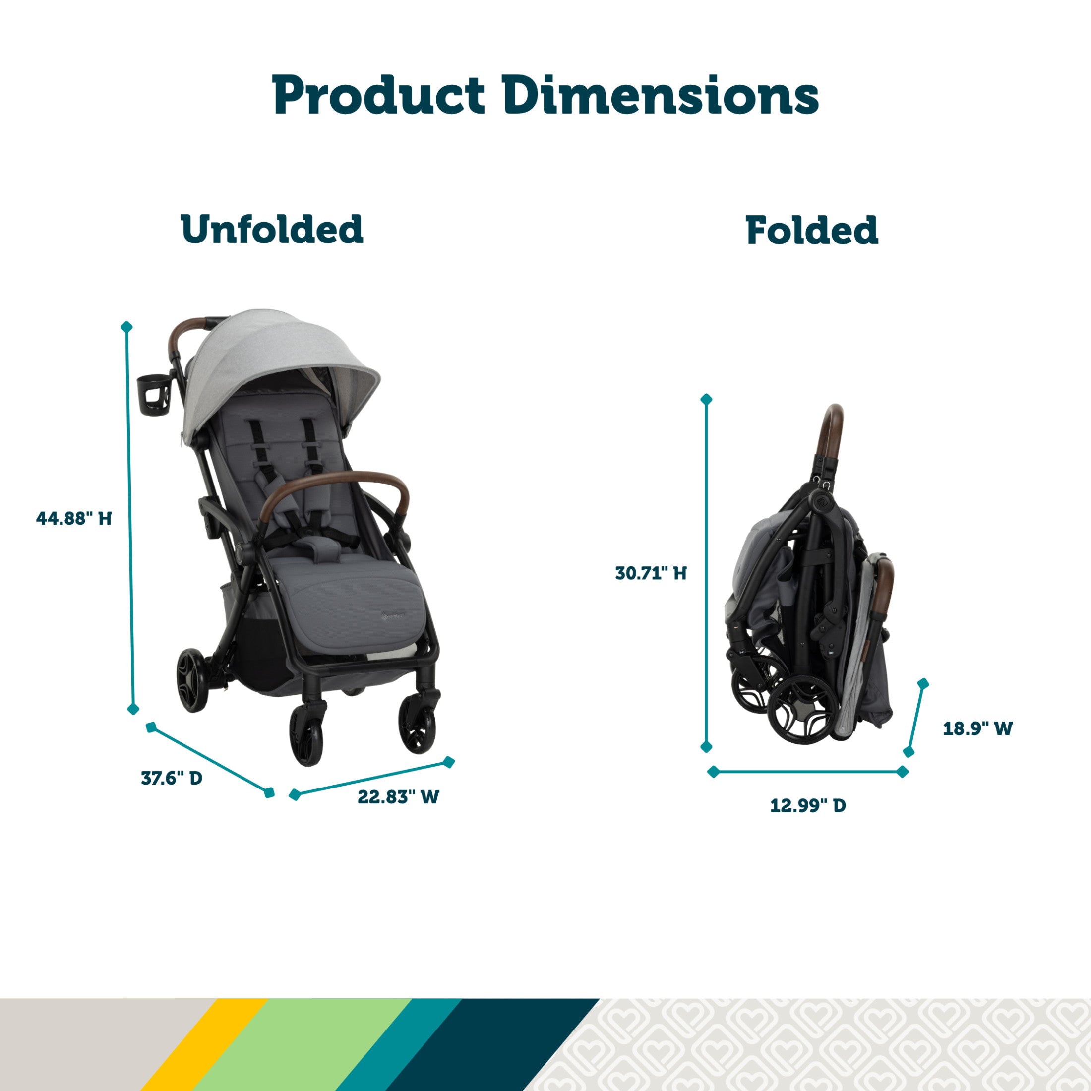Safety 1st Foldtastic Self-Folding Travel System