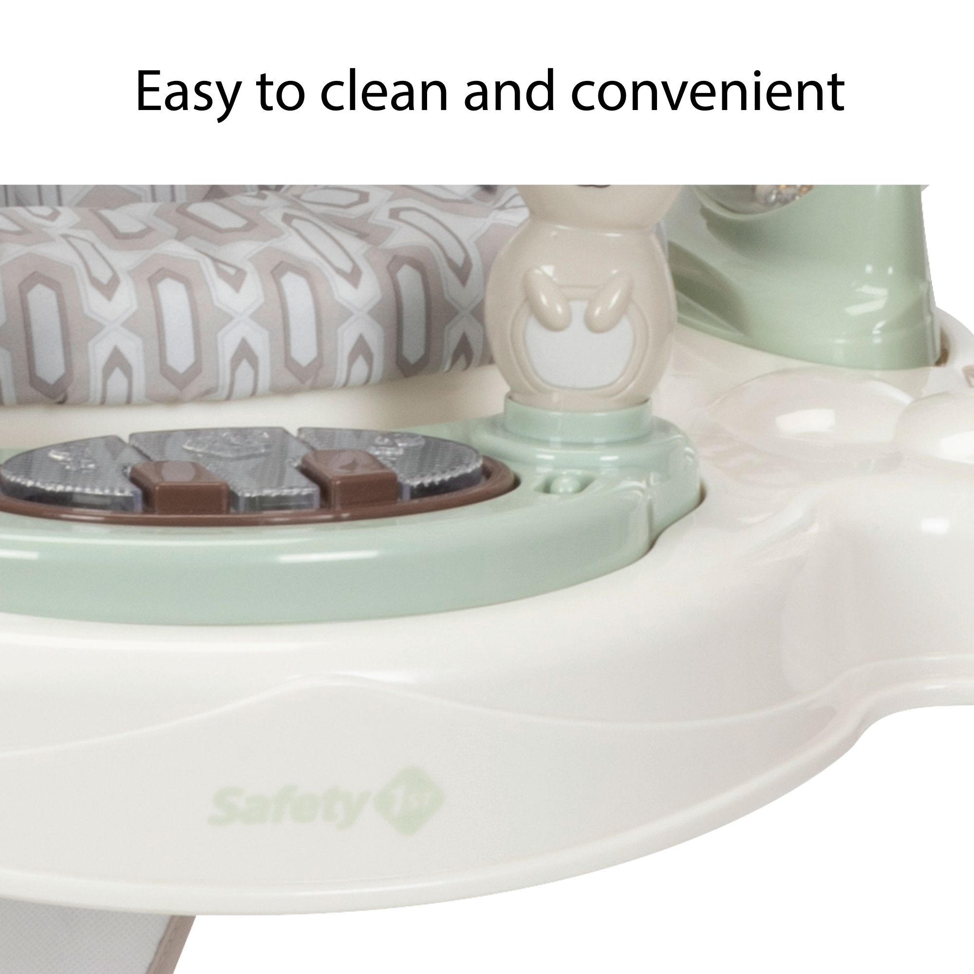 Bob-and-Twist™ Activity Center - easy to clean and convenient