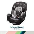 Crosstown DLX Convertible Car Seat - forward-facing 22-65 lbs.