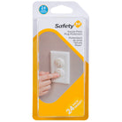 Secure Press Plug Protectors - White