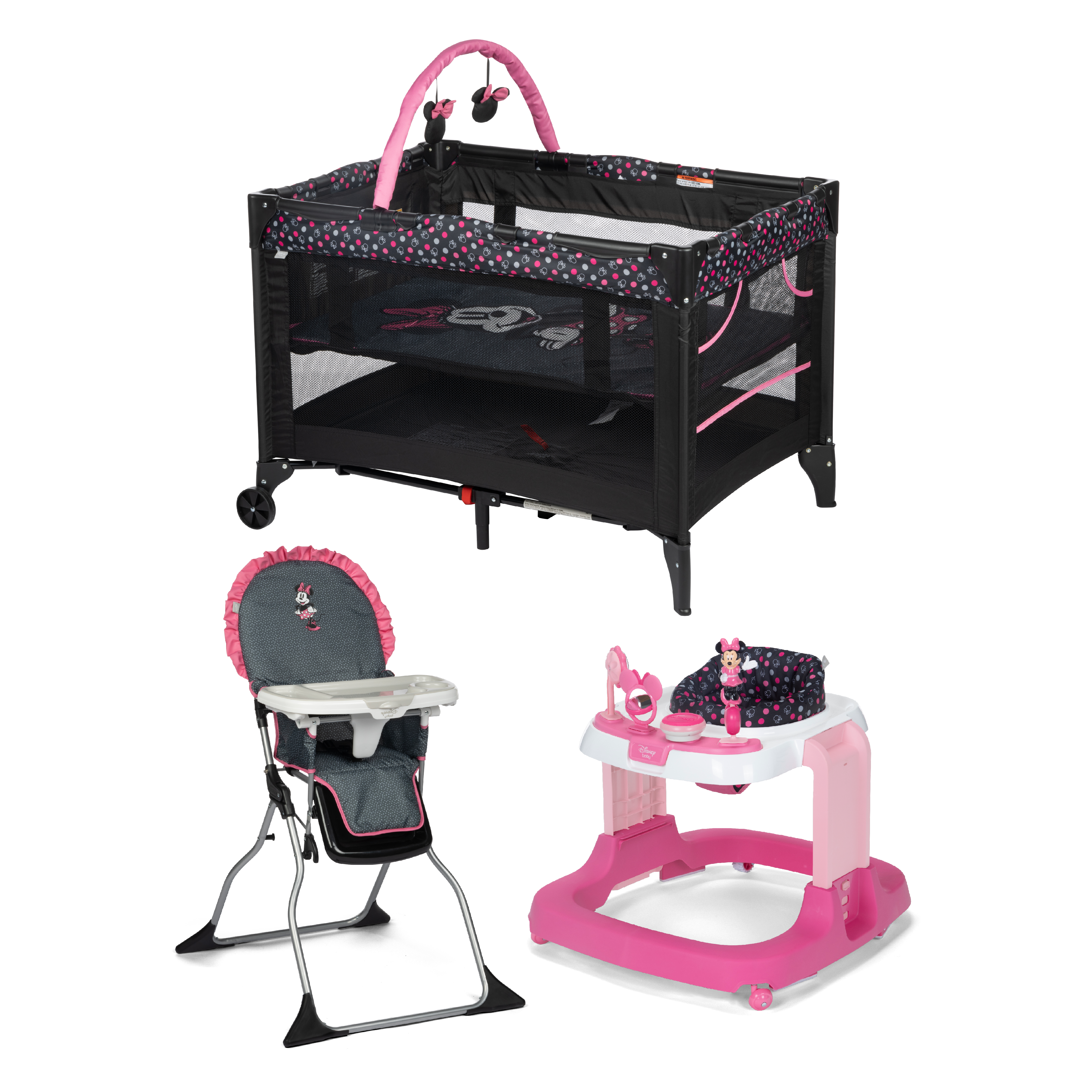 Disney Baby Modern Minnie At Home Essentials Bundle – Safety 1st