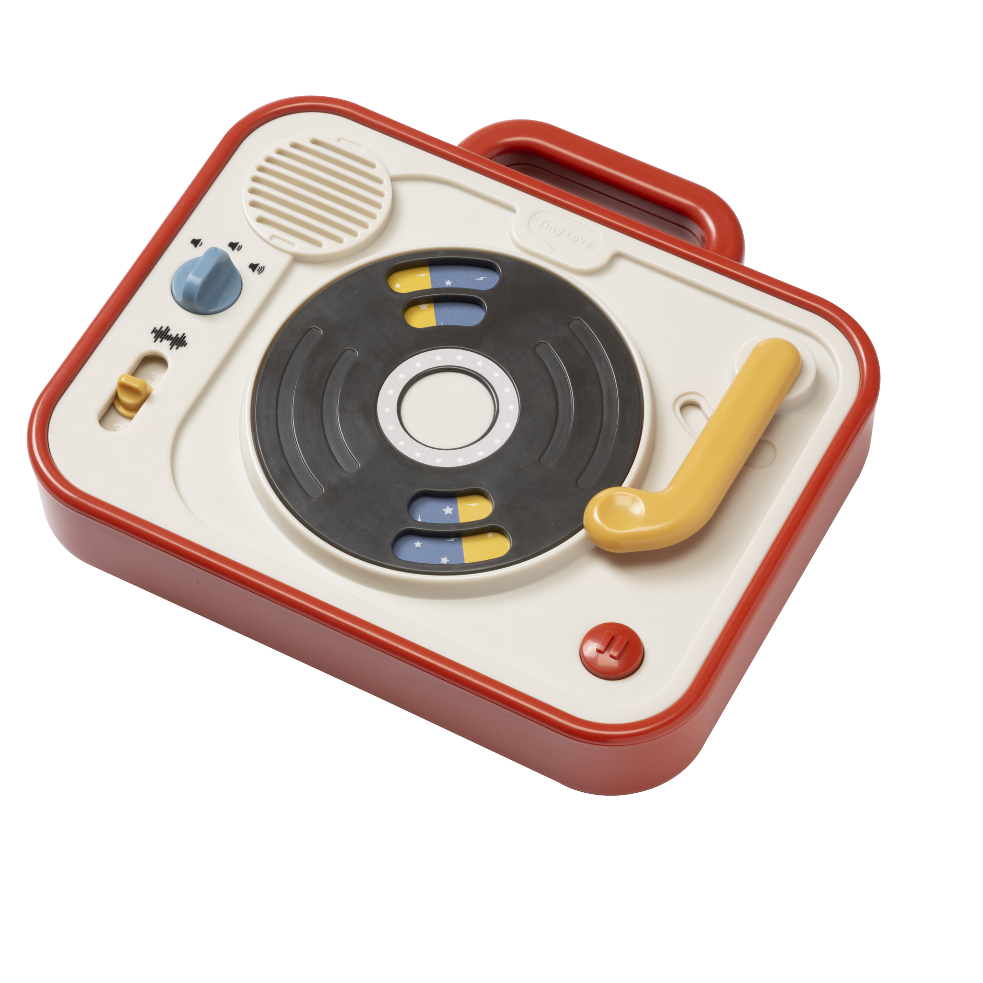 Tiny Rockers DJ Station - Spinning peek-a-boo record with fun colors offers the ultimate turntable experience