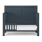 Baby Relax Miles Toddler Guardrail - navy - shown on toddler bed