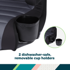 Grow and Go™ 2-in-1 Belt-Positioning Booster Car Seat featuring ComfortWings - 2 dishwasher-safe, removable cup holders