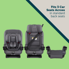 SlimRide 4-in-1 Convertible Car Seat - fits 3 car seats across in standard back seats