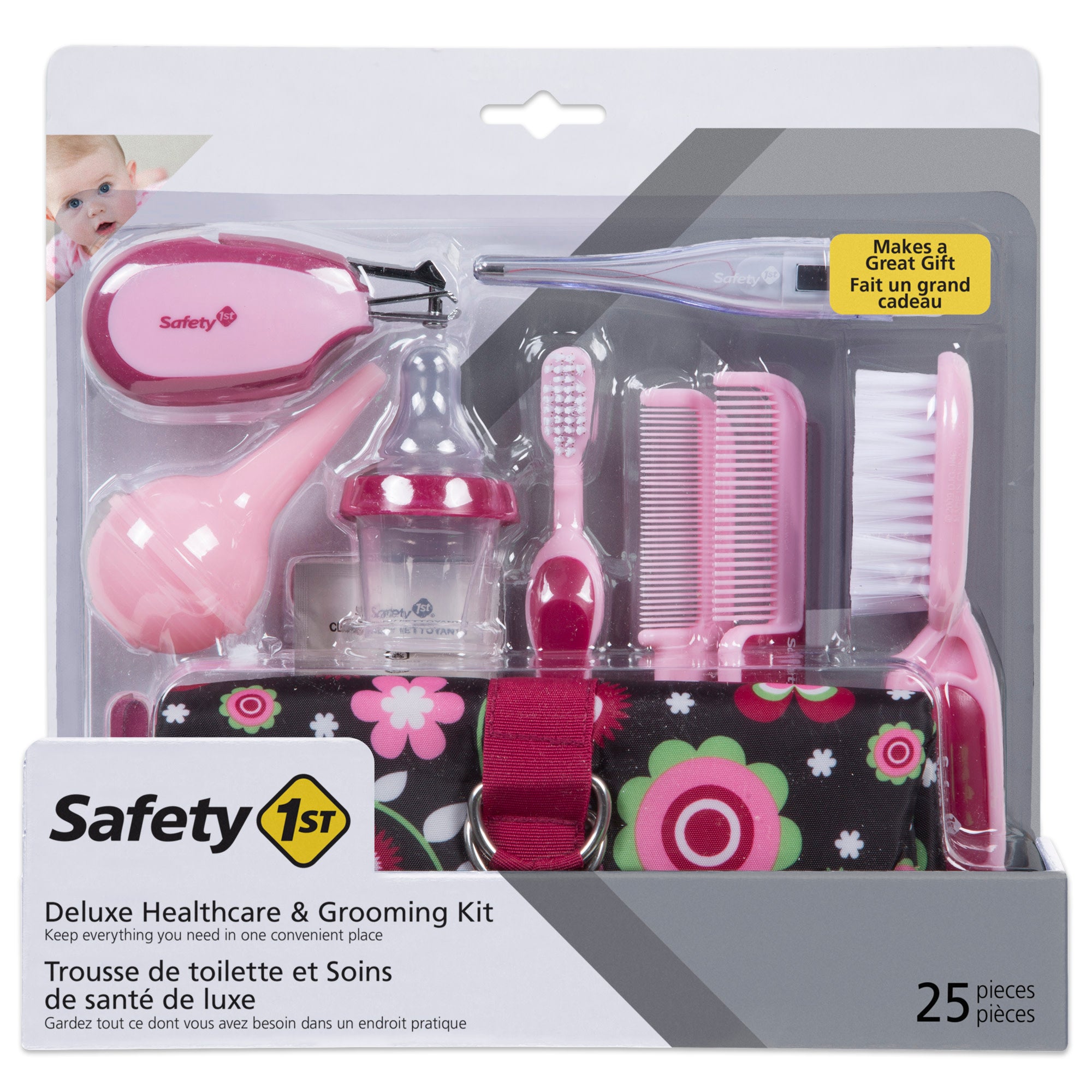 Deluxe Healthcare and Grooming Kit - Pink