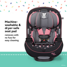 Disney Baby Grow and Go™ All-in-One Convertible Car Seat - machine-washable & dryer-safe seat pad removes with no fuss for easy cleaning