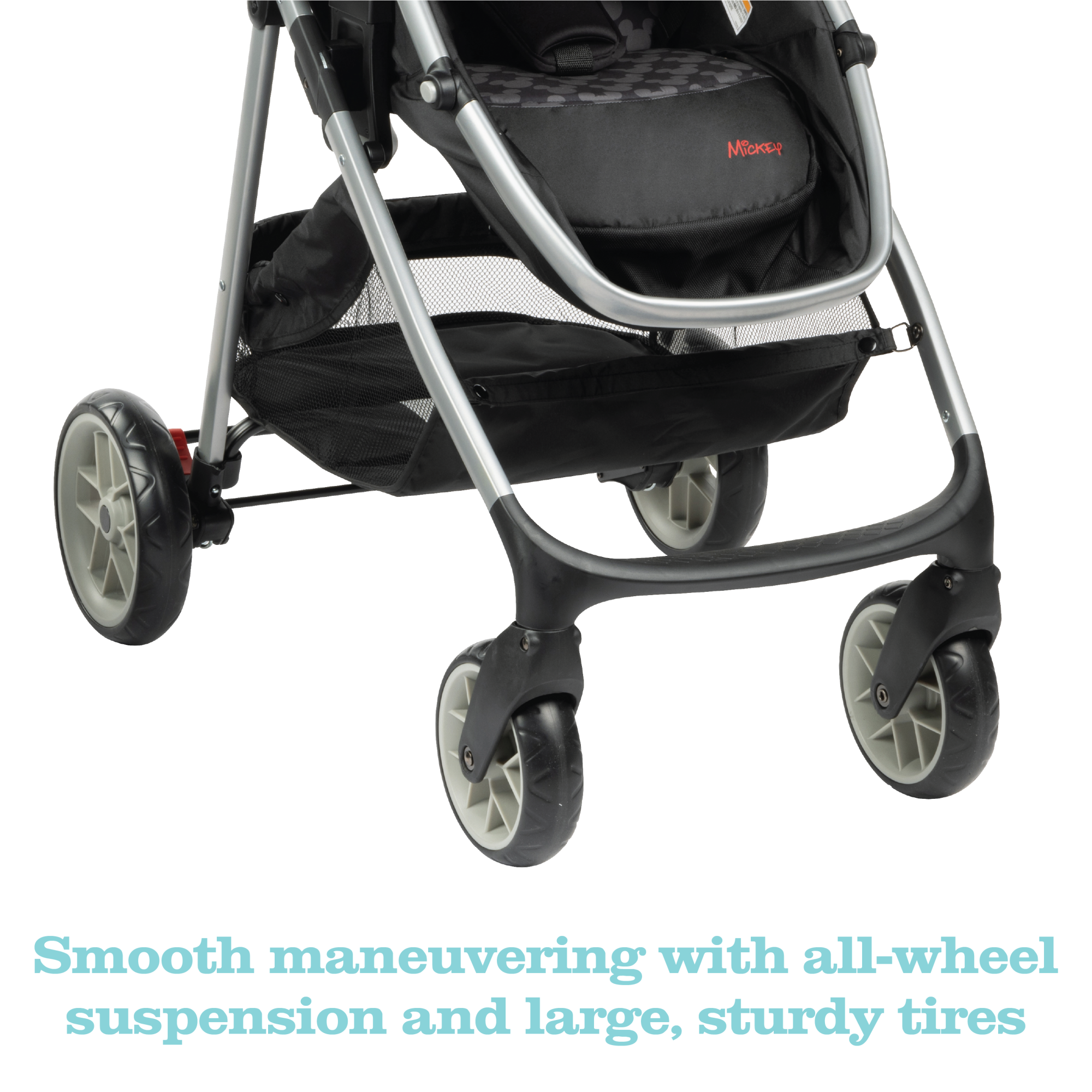 mickey mouse car seat and stroller set