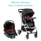 Disney Baby Grow and Go™ Modular Travel System - meets Disney size requirements