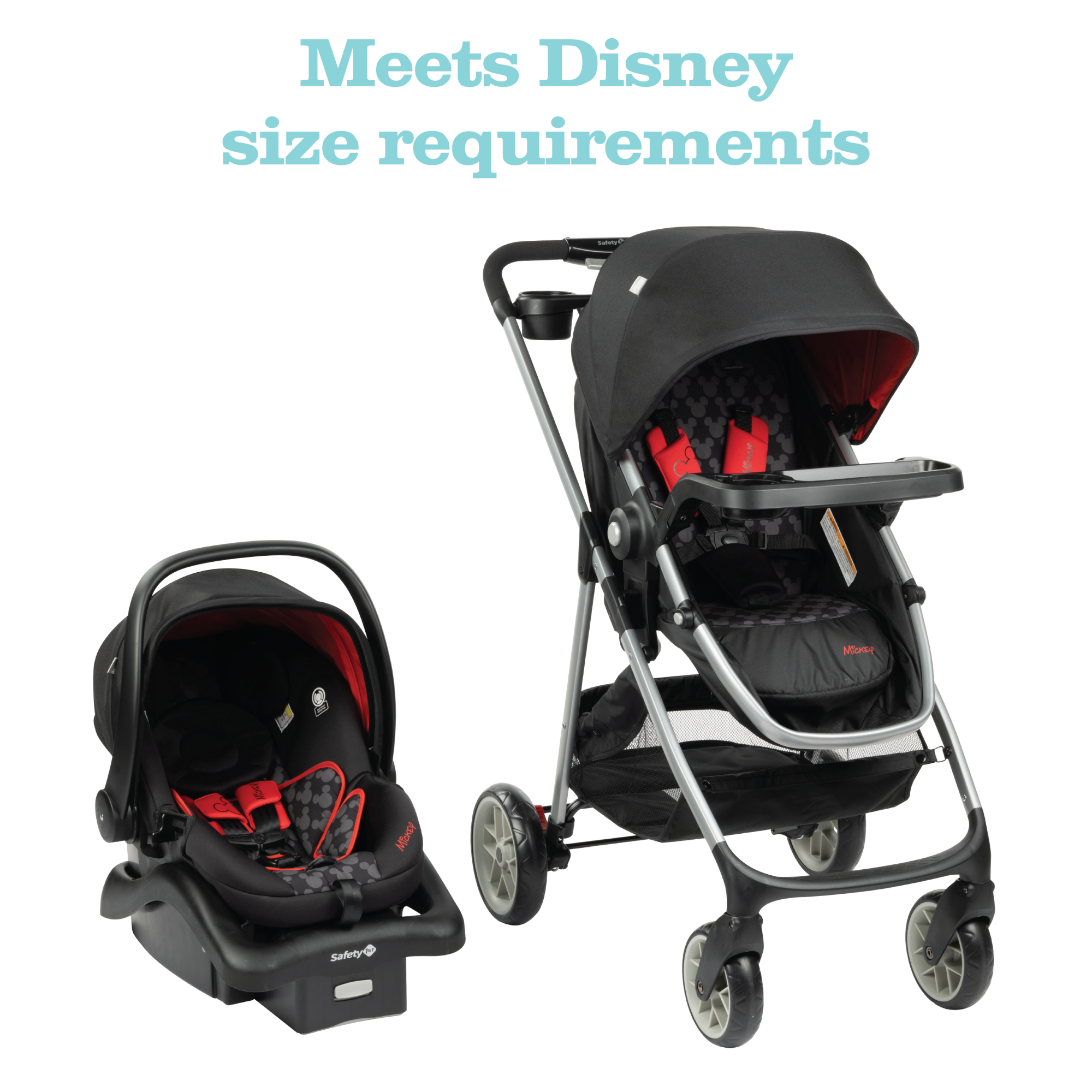 Disney Baby Grow and Go™ Modular Travel System - meets Disney size requirements