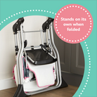 Disney Baby 3D Ultra Full-Size High Chair - stands on its own when folded