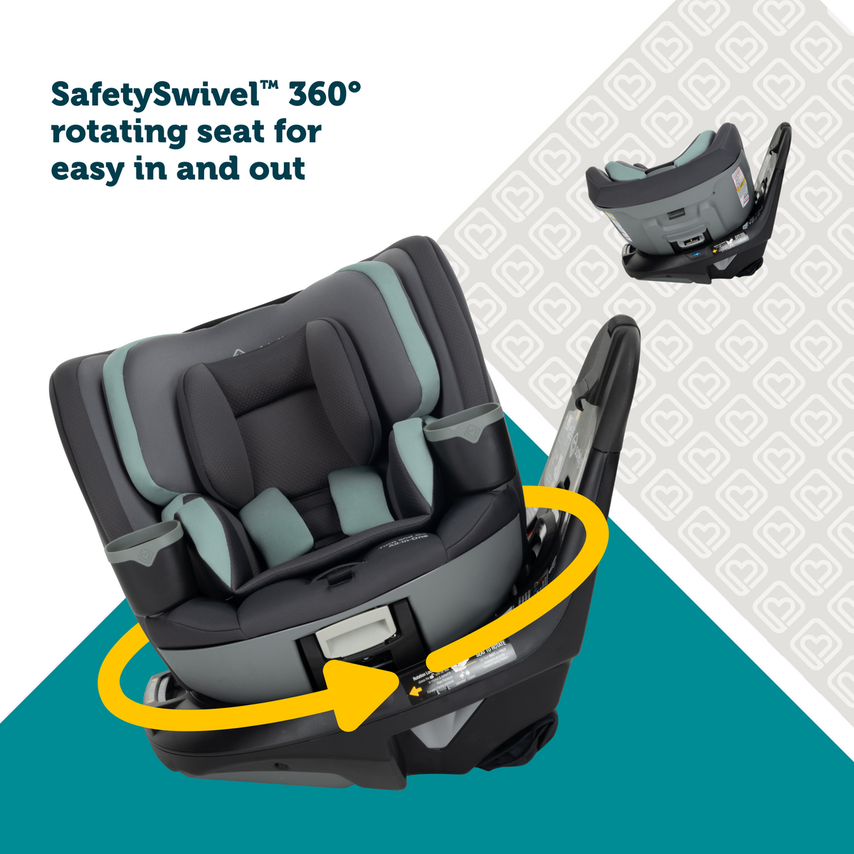 Safety 1st Turn and Go 360° ST Rotating All-in-One Convertible Car Seat
