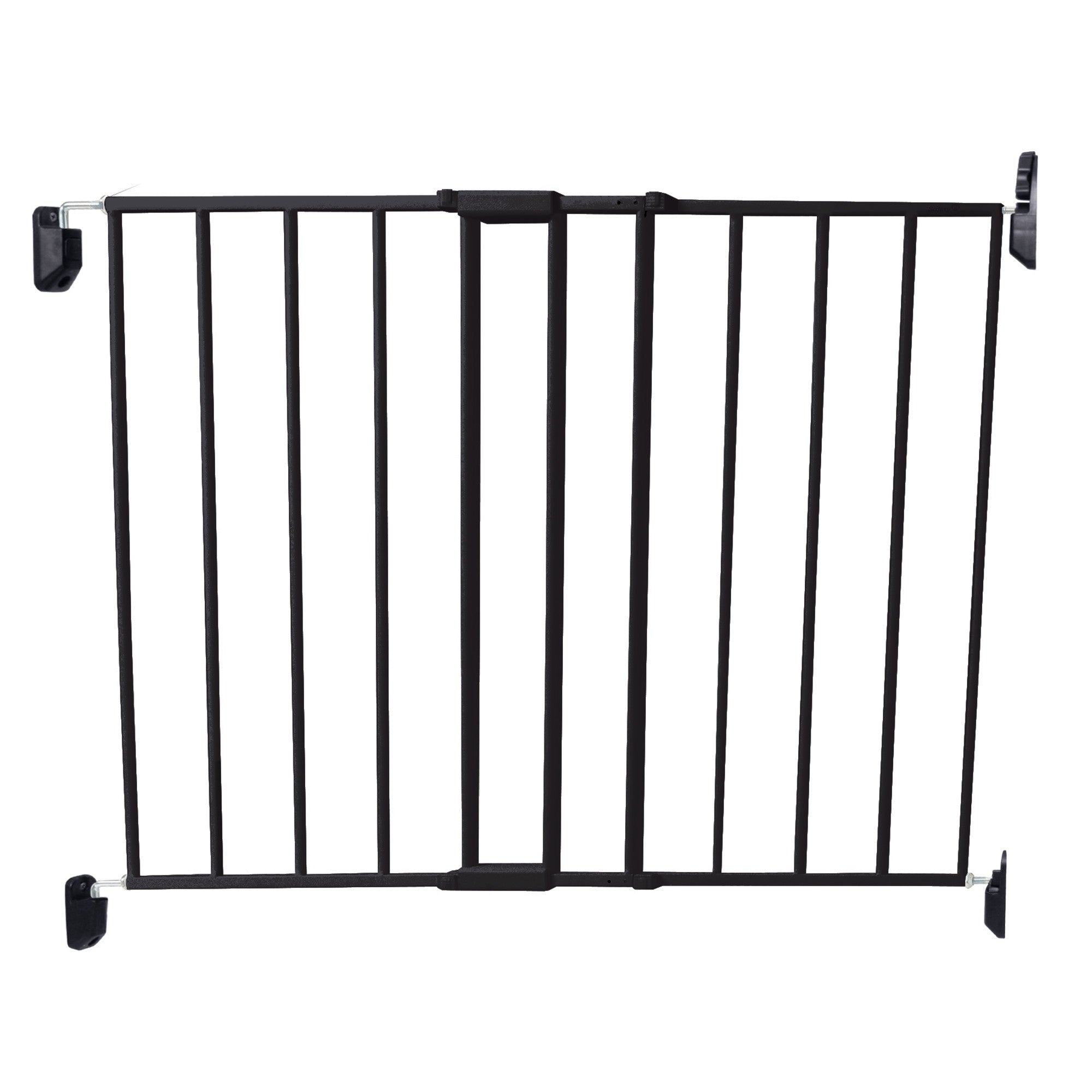 Top of Stairs Expanding Metal Gate - Black